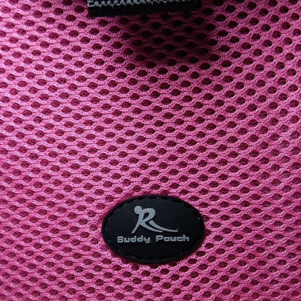 Running Buddy Mini Magnetic Pink Mesh Phone Holder - Picture 2 of 6